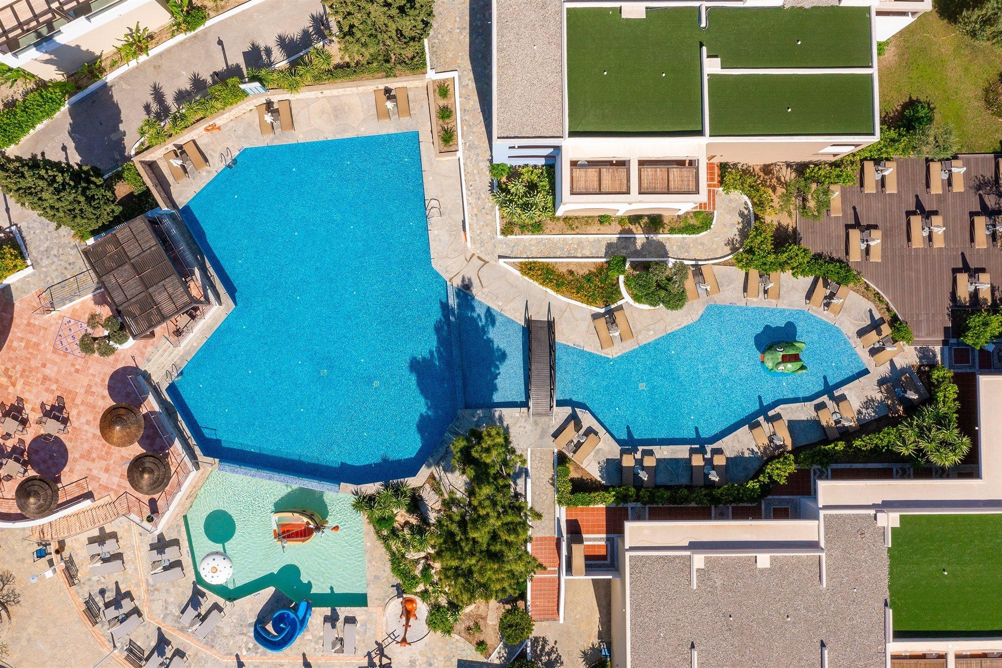 Porto Angeli Hotell Archangelos  Exteriör bild