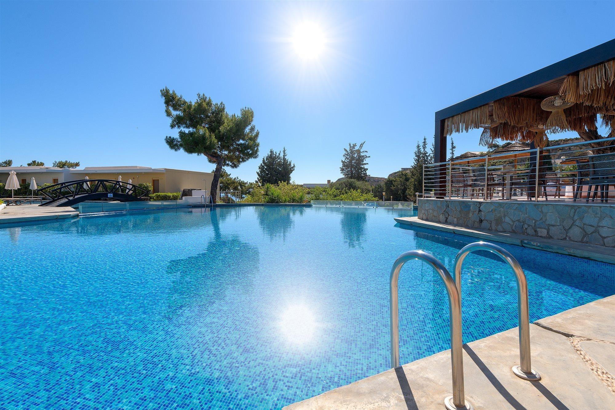 Porto Angeli Hotell Archangelos  Exteriör bild