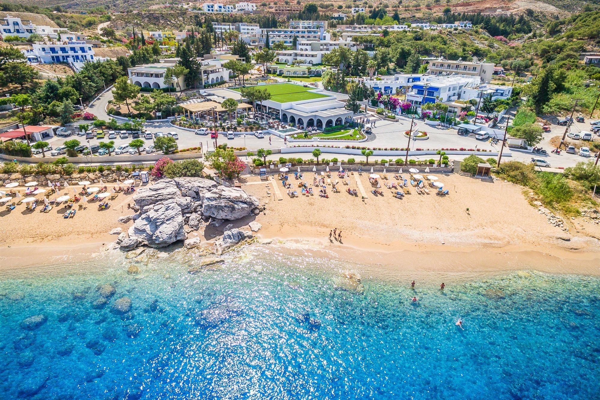 Porto Angeli Hotell Archangelos  Exteriör bild