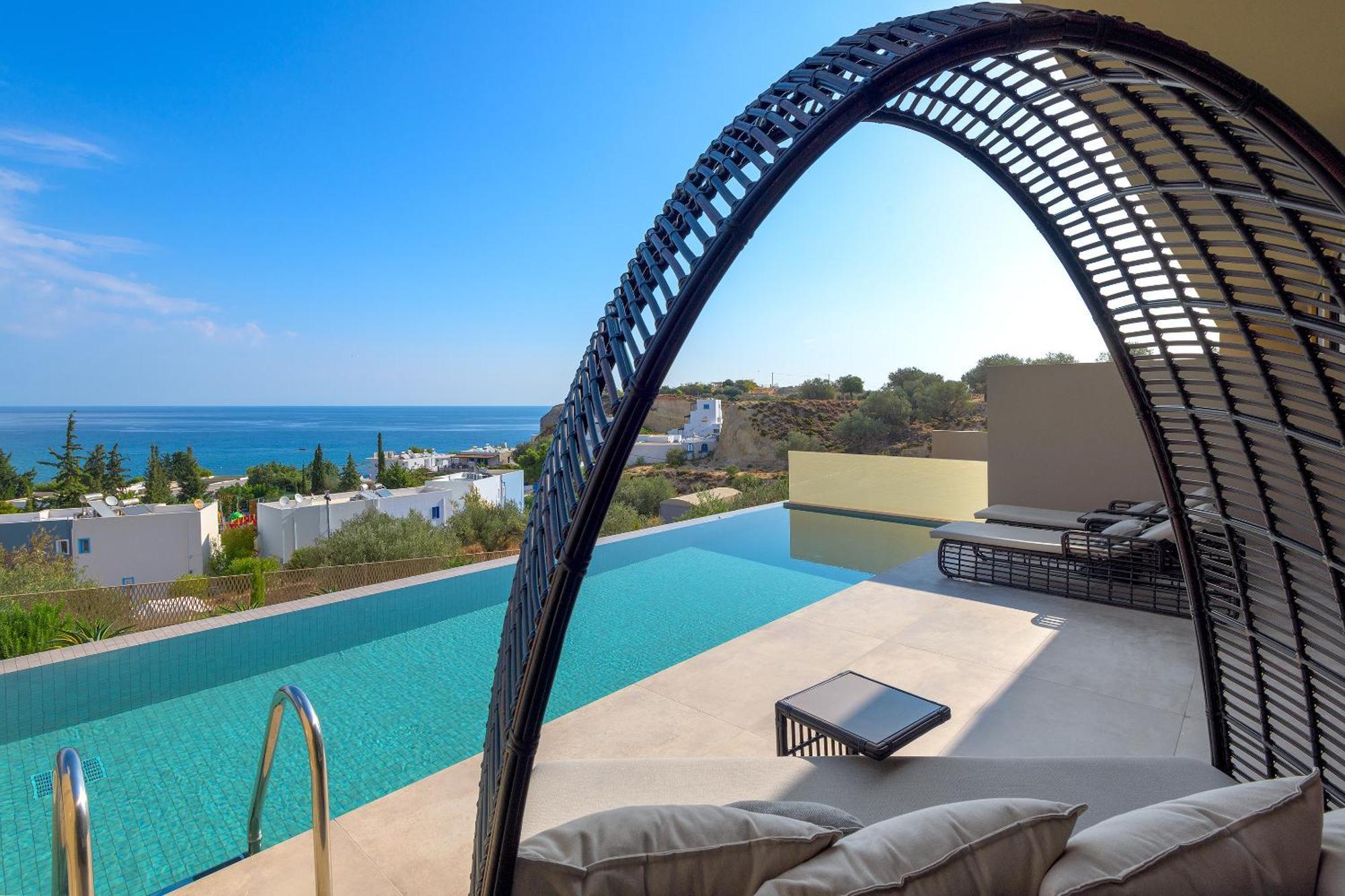 Porto Angeli Hotell Archangelos  Rum bild