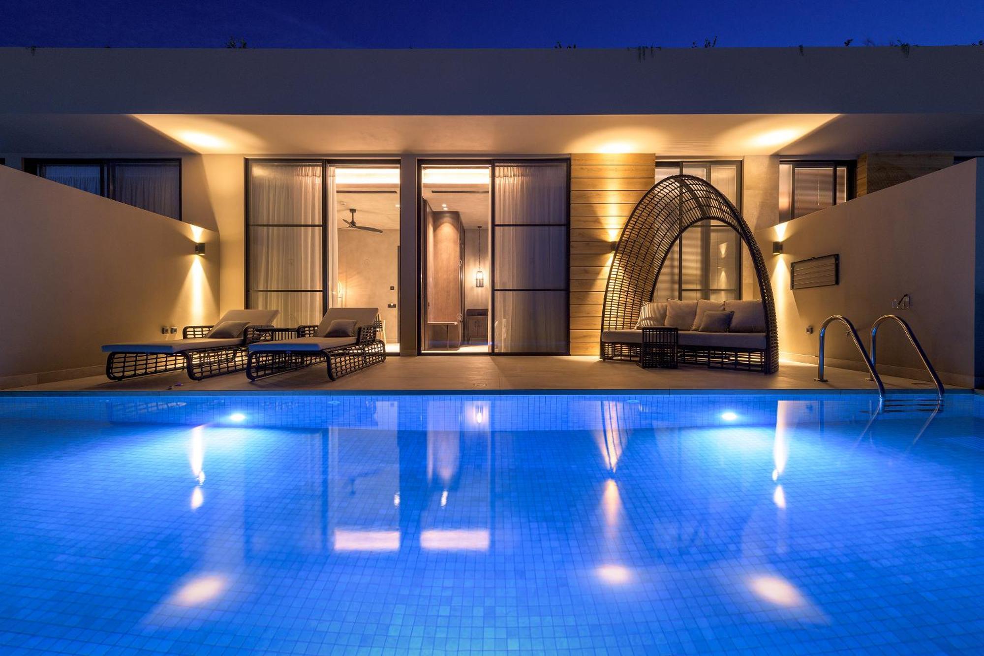 Porto Angeli Hotell Archangelos  Rum bild