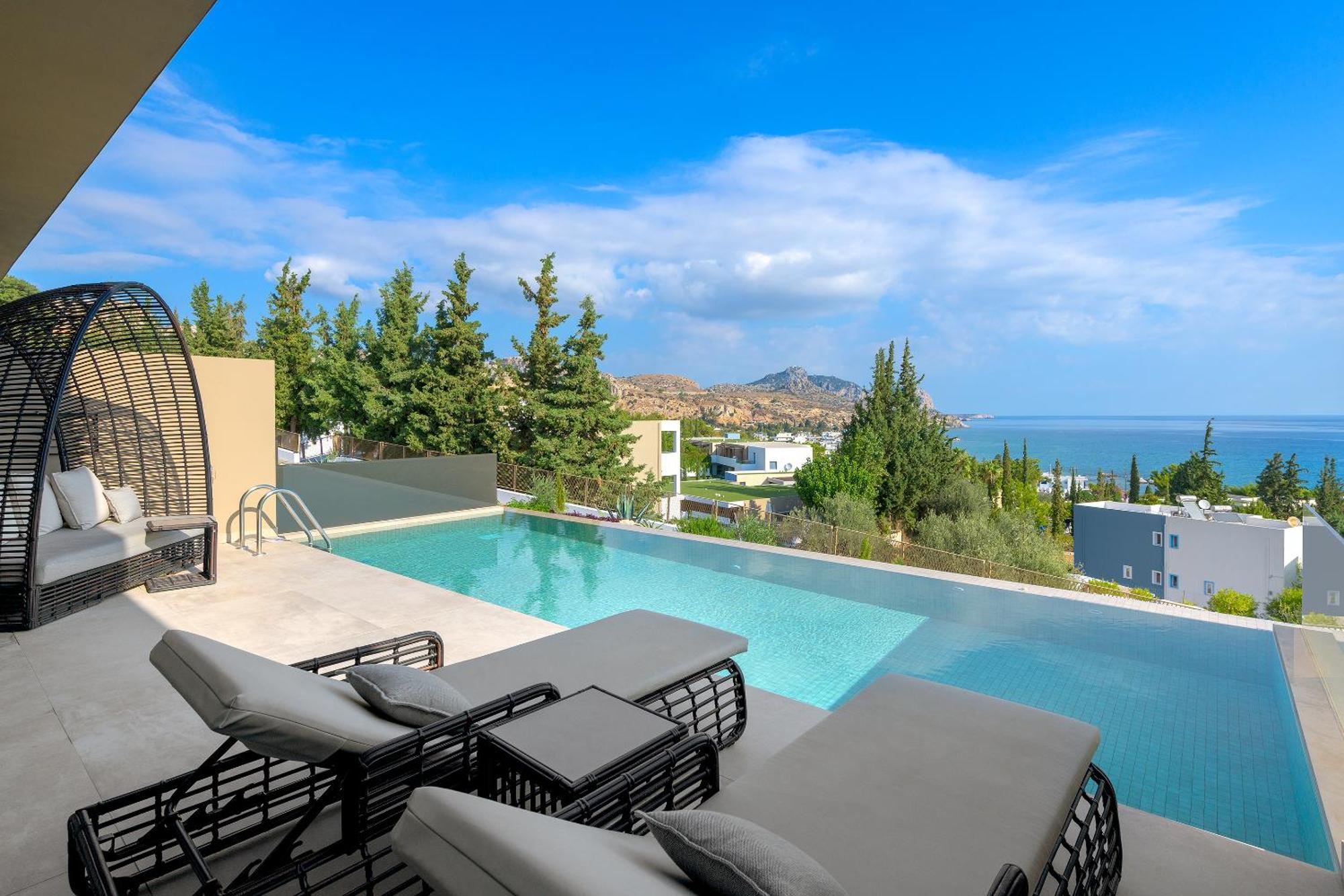 Porto Angeli Hotell Archangelos  Rum bild