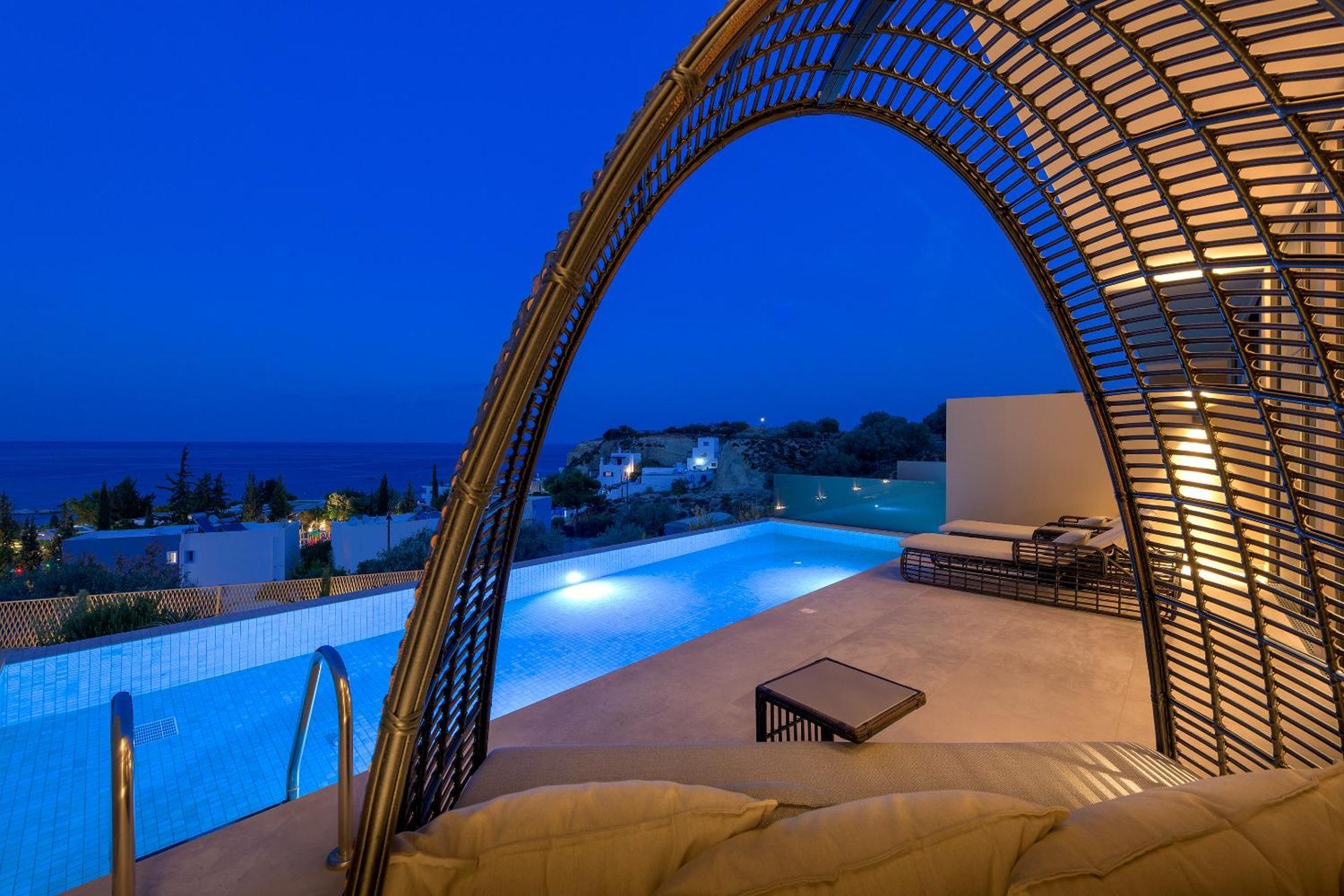 Porto Angeli Hotell Archangelos  Rum bild