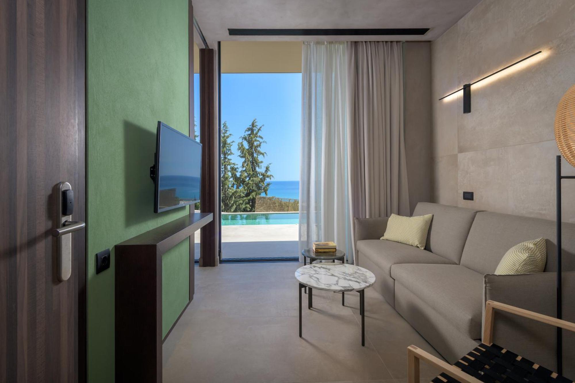 Porto Angeli Hotell Archangelos  Rum bild